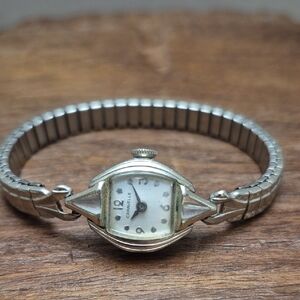Vintage Silver Caravelle Women's Watch